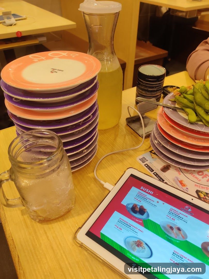 Sushi Restaurant Table Setting