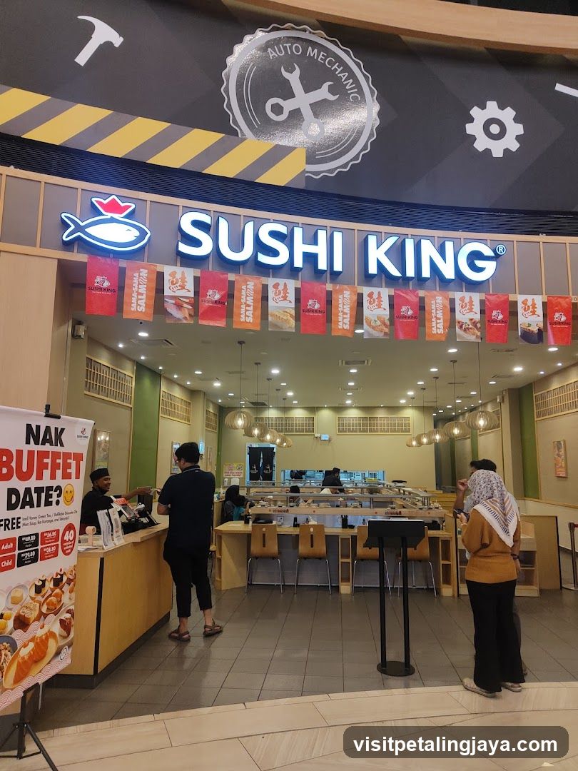 Sushi King Buffet Interior