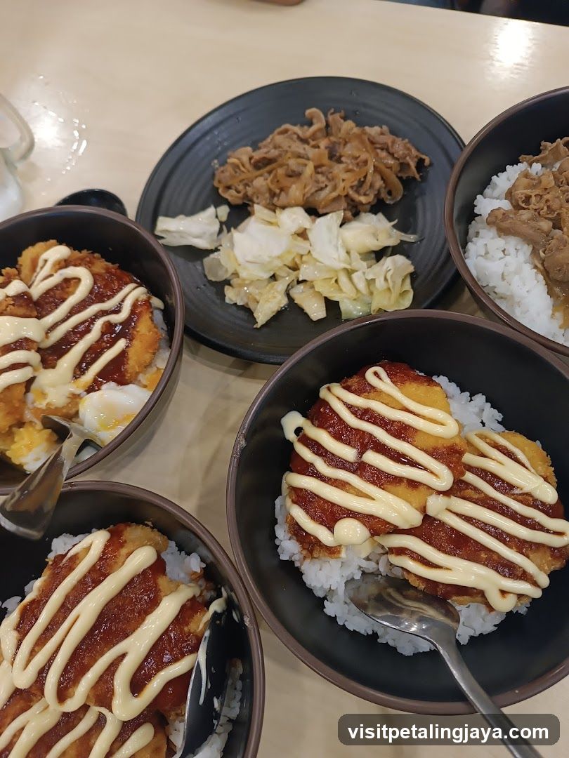 Katsu Rice Bowls and Side Dishes