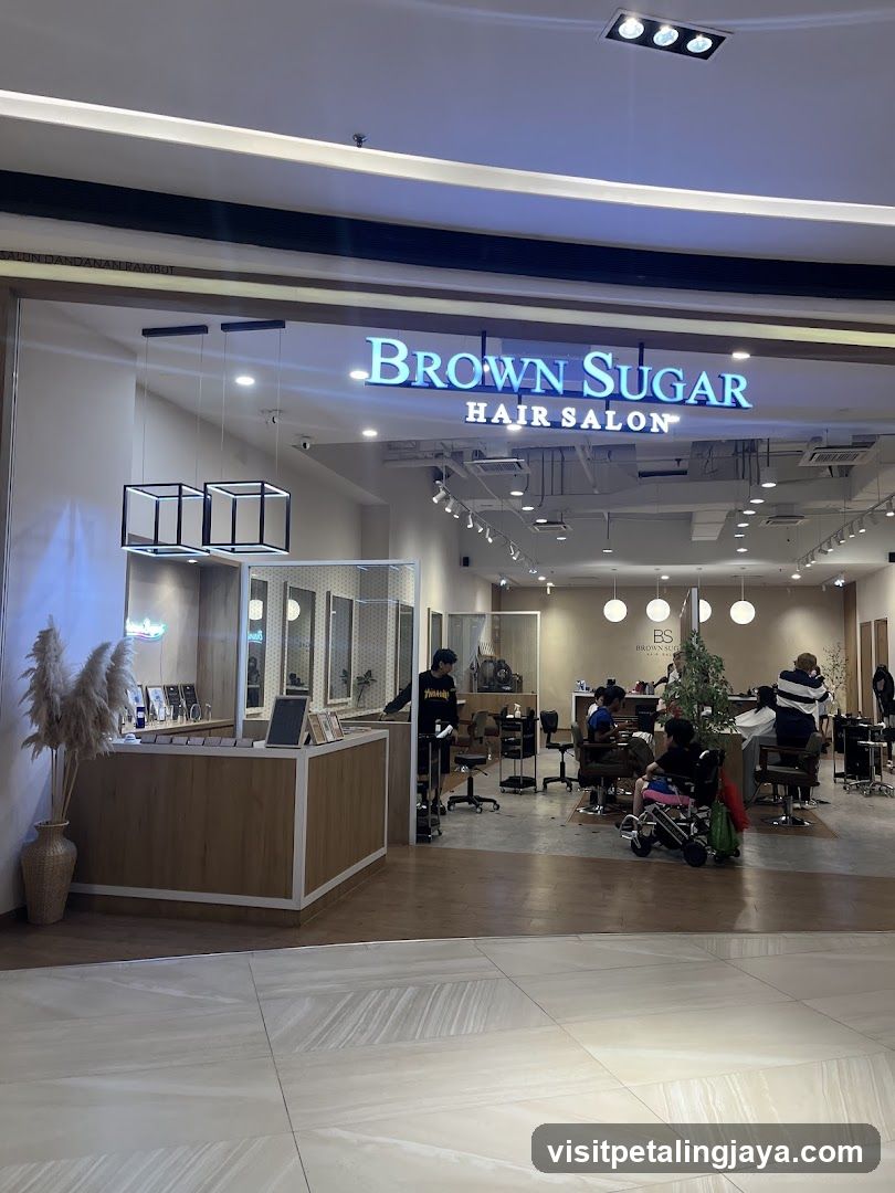 Brown Sugar Hair Salon Interior View