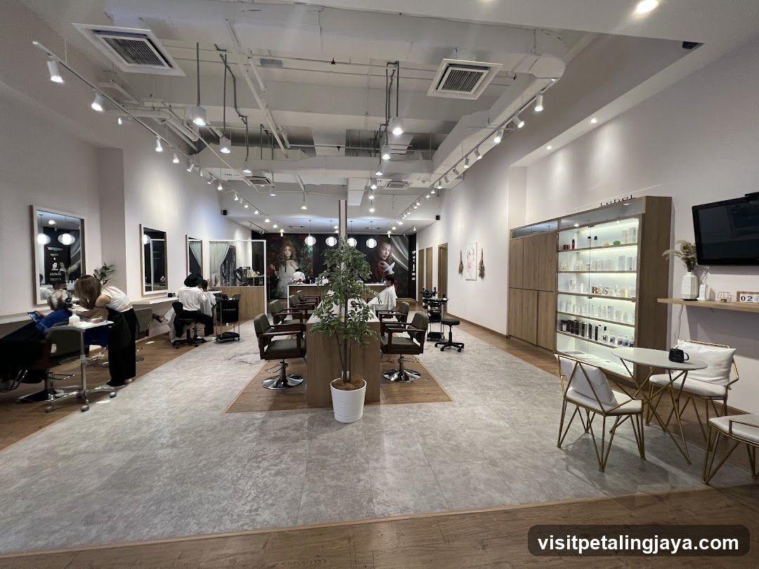 Modern Hair Salon Interior