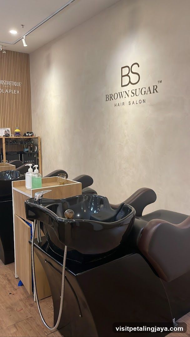 Brown Sugar Hair Salon Interior