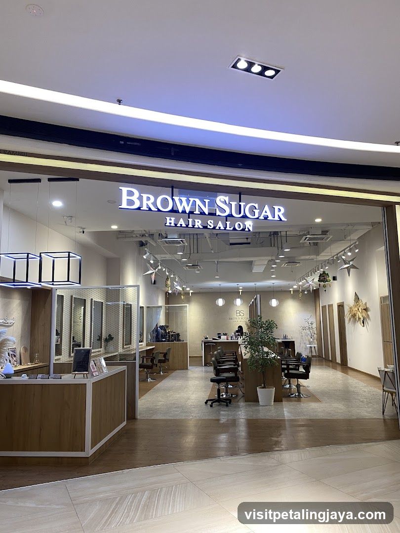 Brown Sugar Hair Salon Interior View