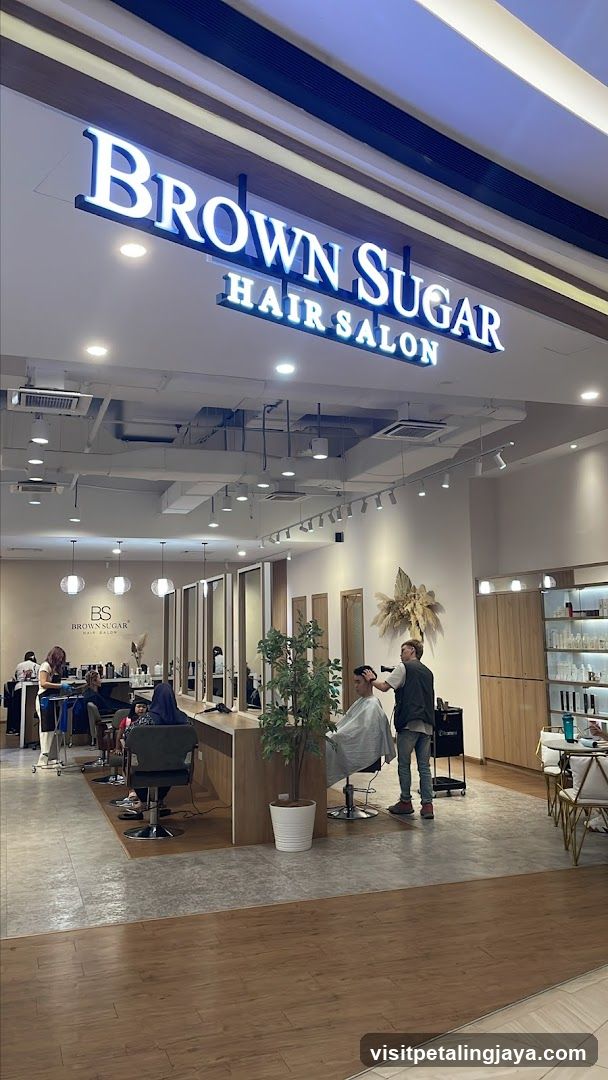 Brown Sugar Hair Salon Interior