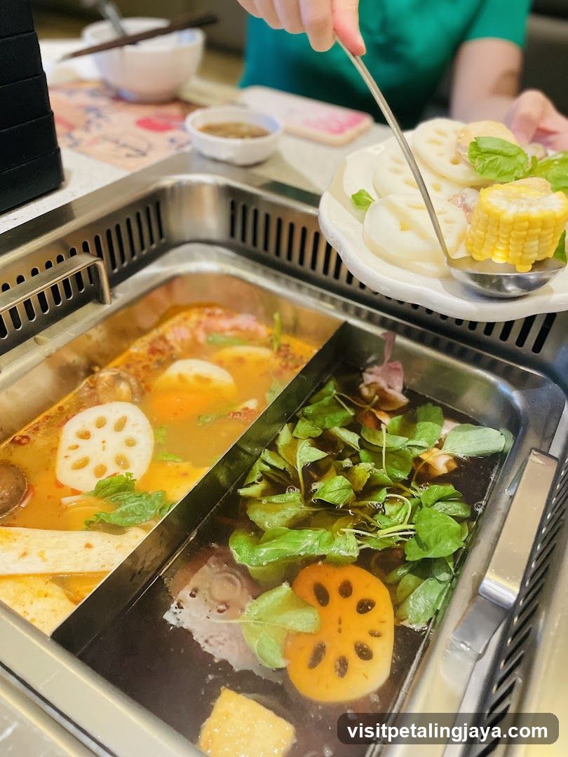 Hot Pot Dining Scene