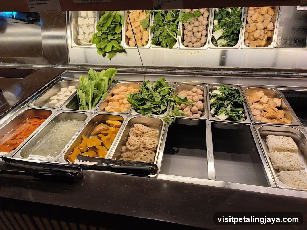 Hot Pot Buffet Selection
