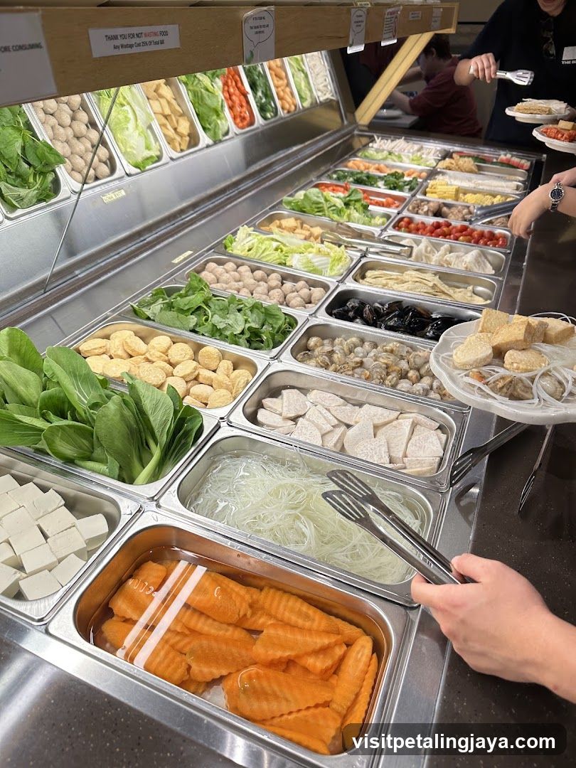 Hot Pot Buffet Selection