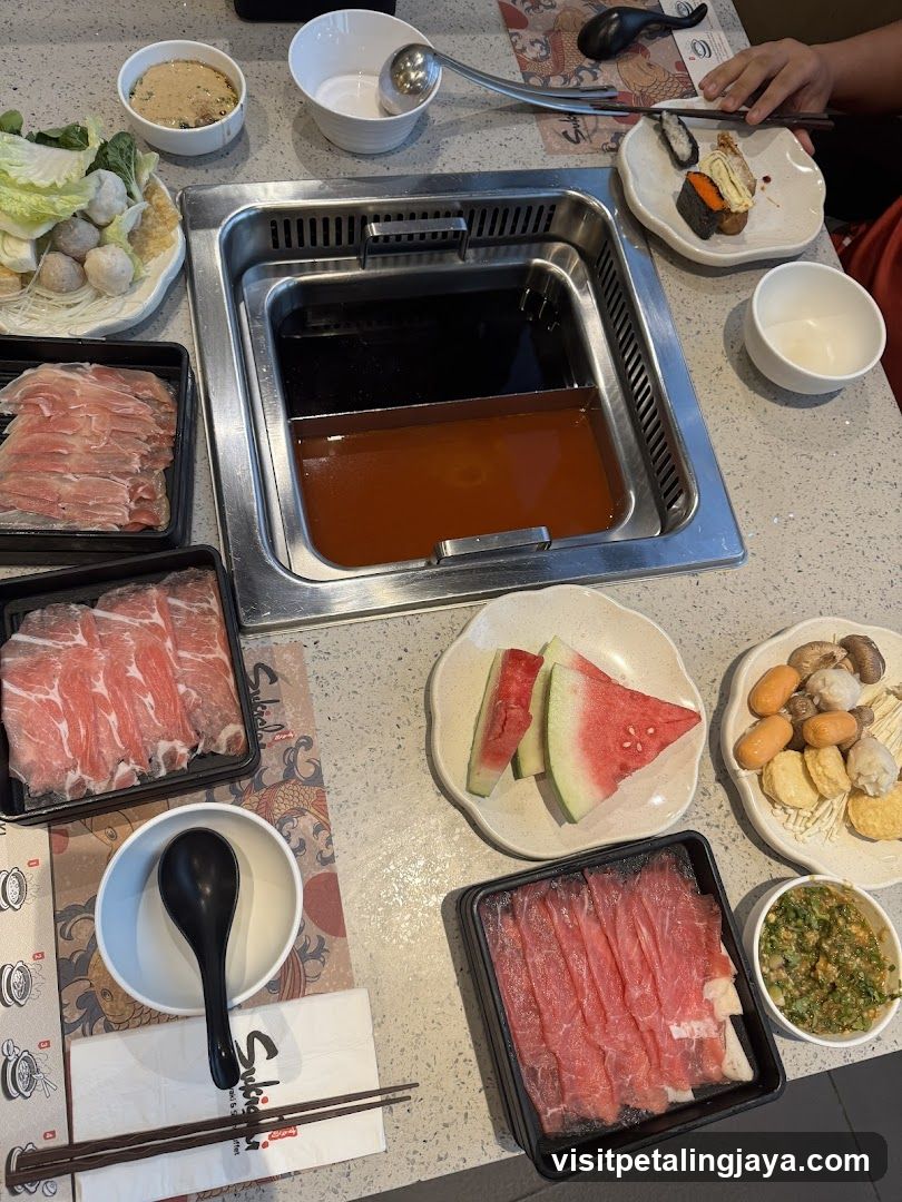 Hot Pot Meal Setup