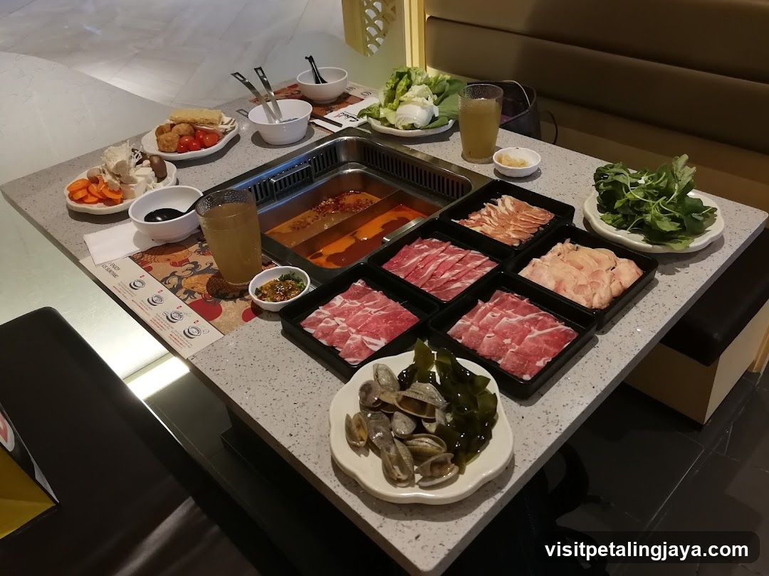 Hot Pot Meal Setup