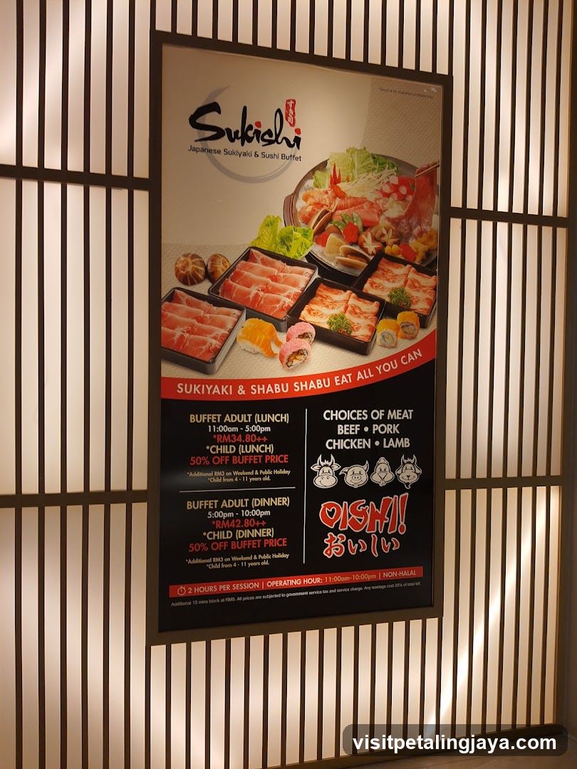 Sukishabu Buffet Poster