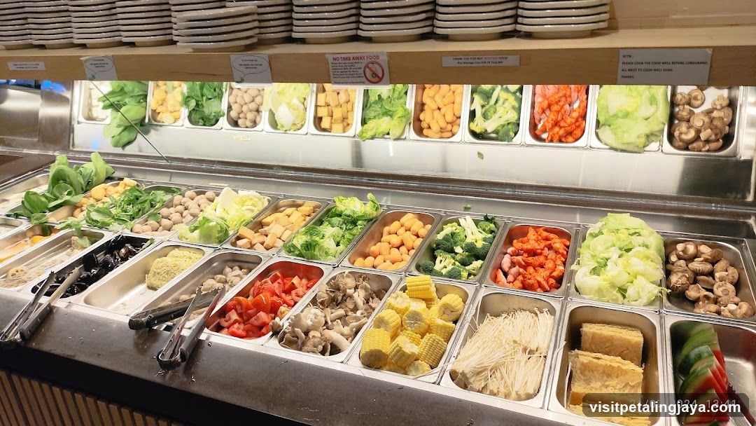 Hot Pot Buffet Display