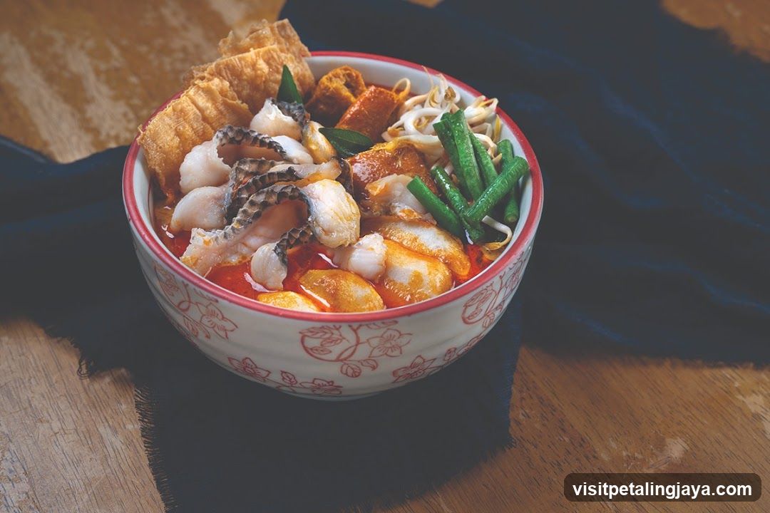 Spicy Fish Soup with Tofu and Greens