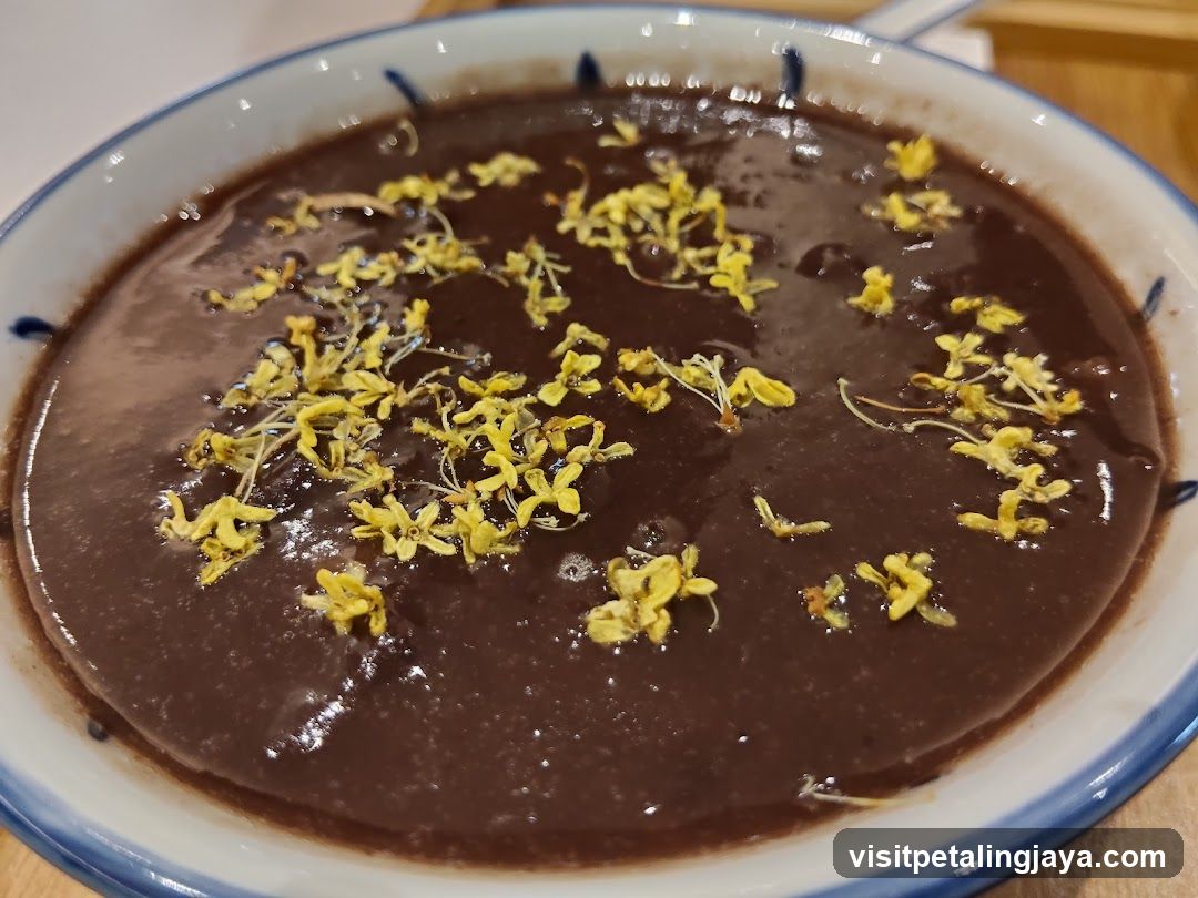 Gingerbread Dessert with Yellow Flowers