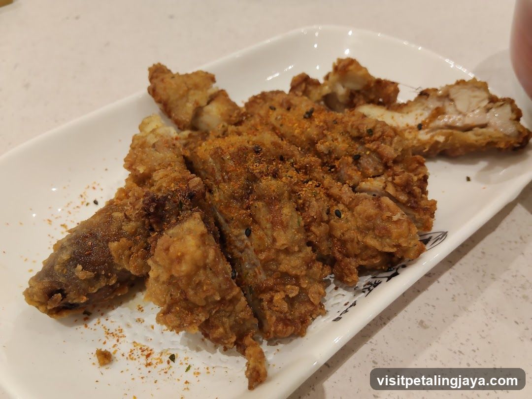 Fried Chicken Wings with Seasoning