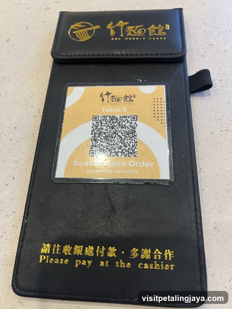 Table Order Card