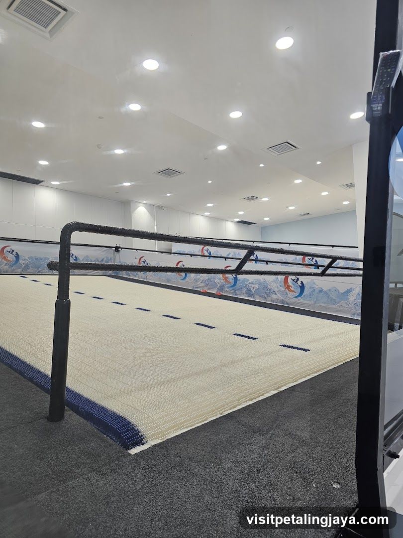 Indoor Ice Skating Rink Interior