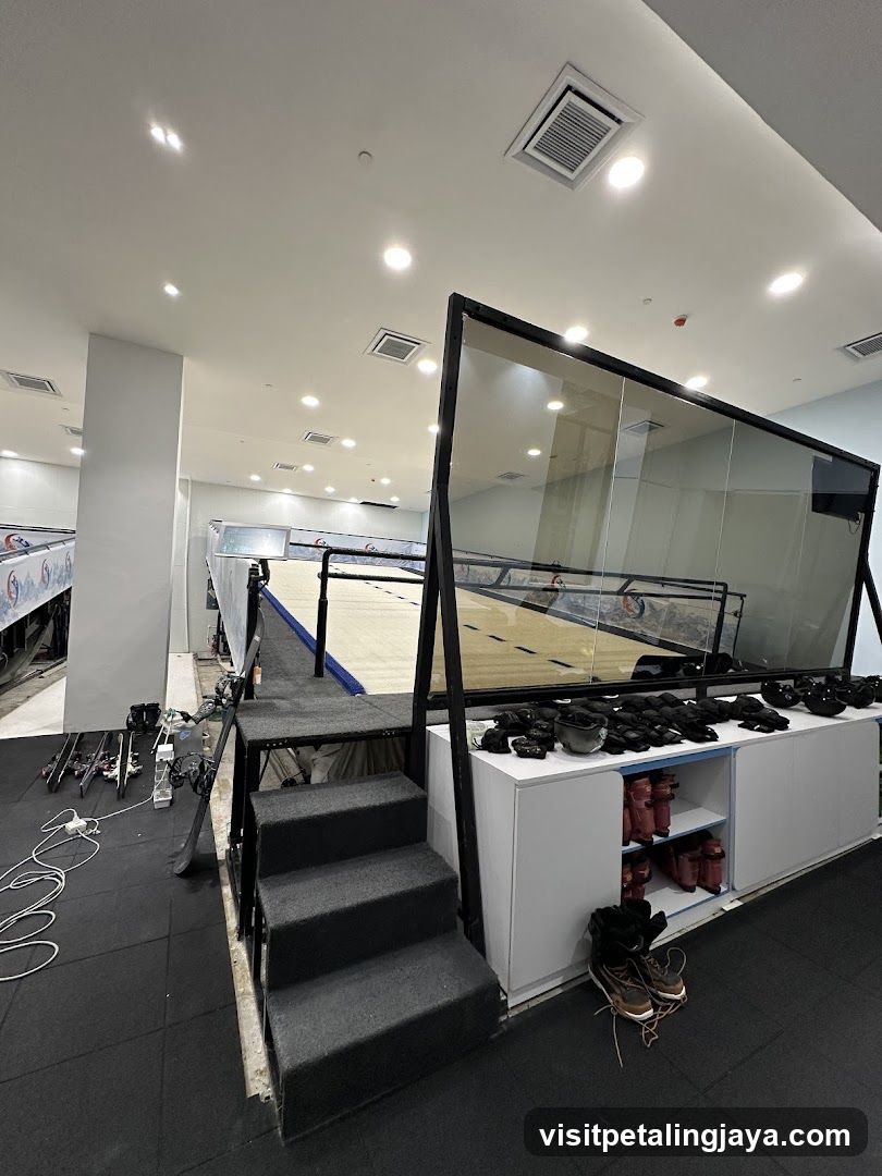 Indoor Ice Skating Rink Interior