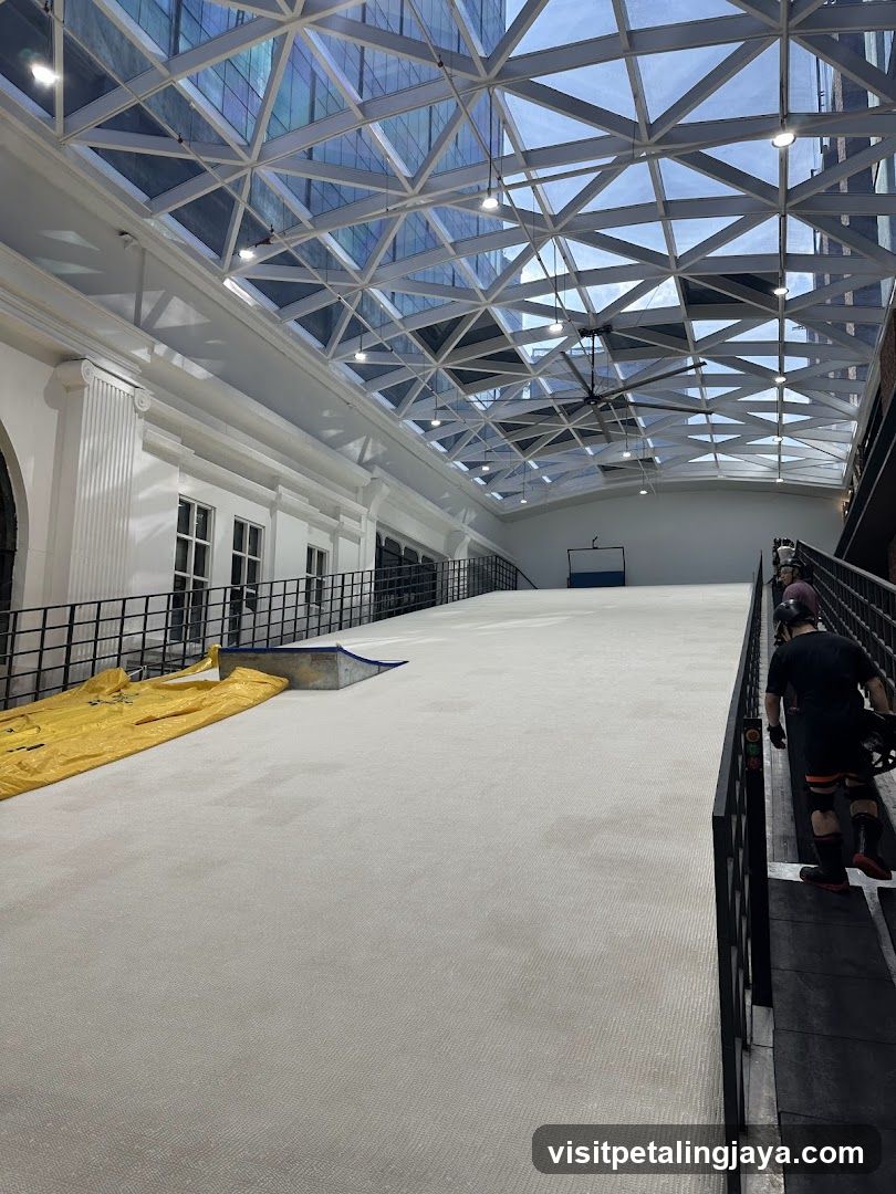 Indoor Skate Park Interior