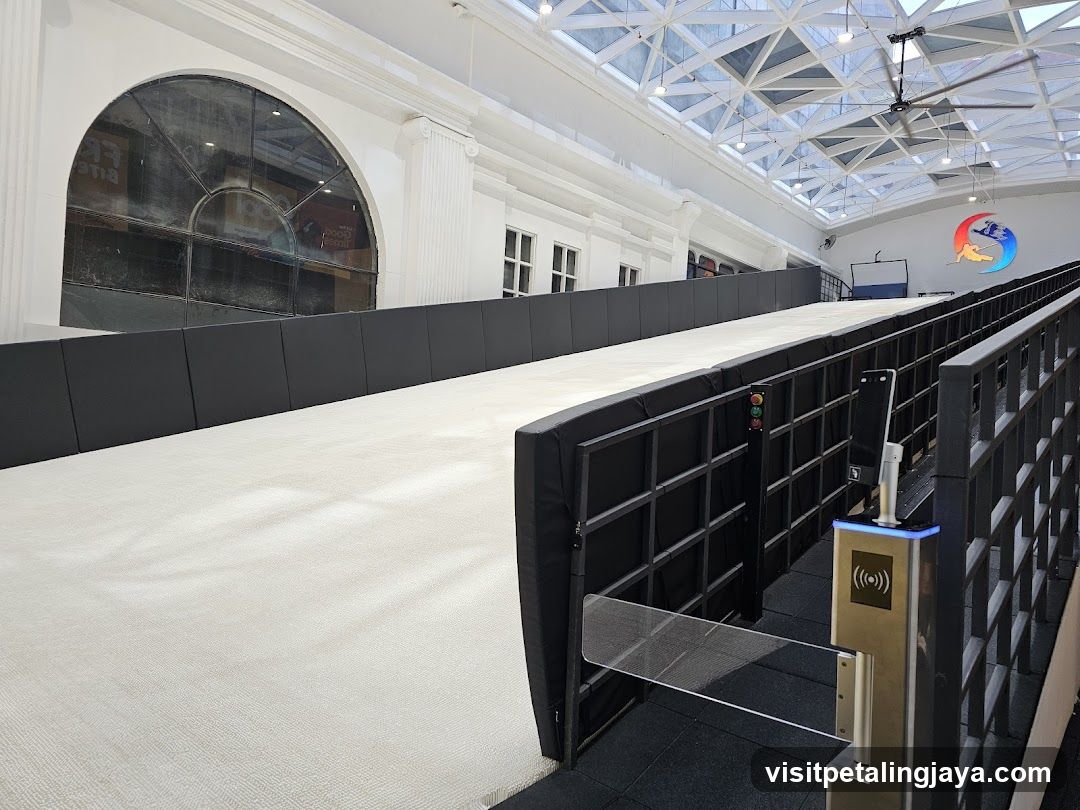 Indoor Ramp with Access Control