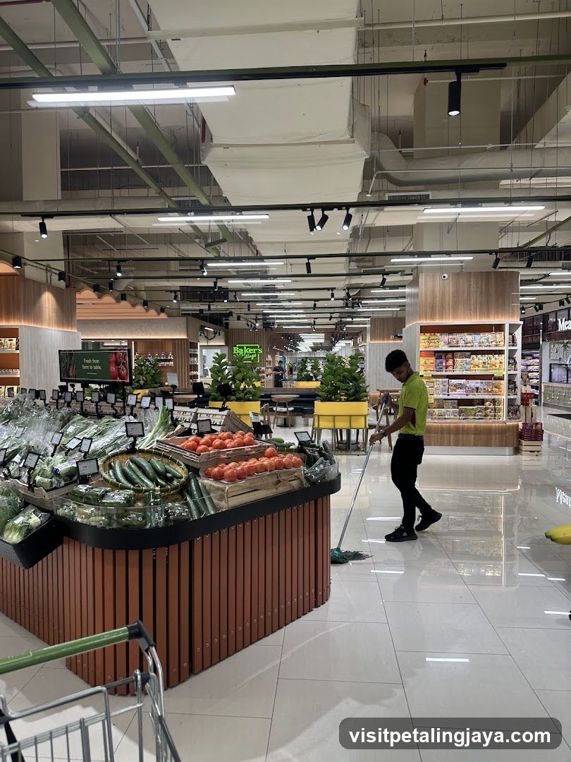 Grocery Store Interior