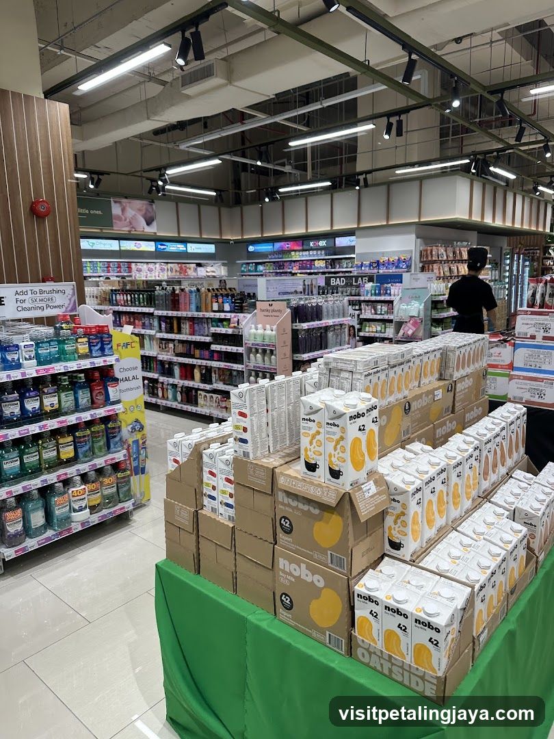 Grocery Store Interior Display