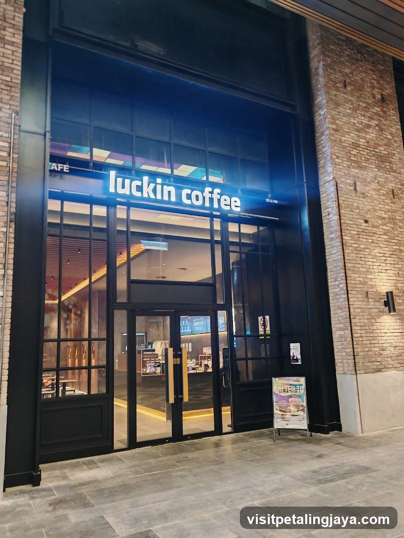 Luckin Coffee - Main Entrance Hextar World