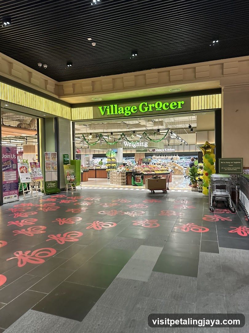 Village Grocer Store Interior View