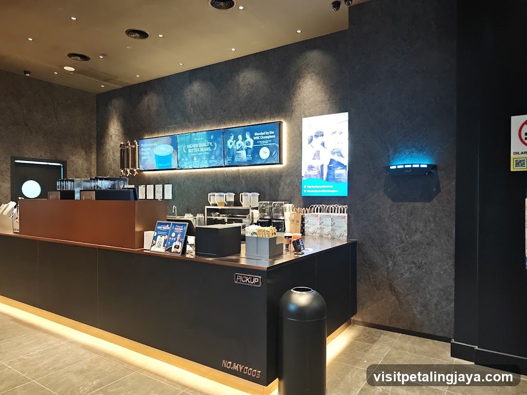 Coffee Shop Interior Counter