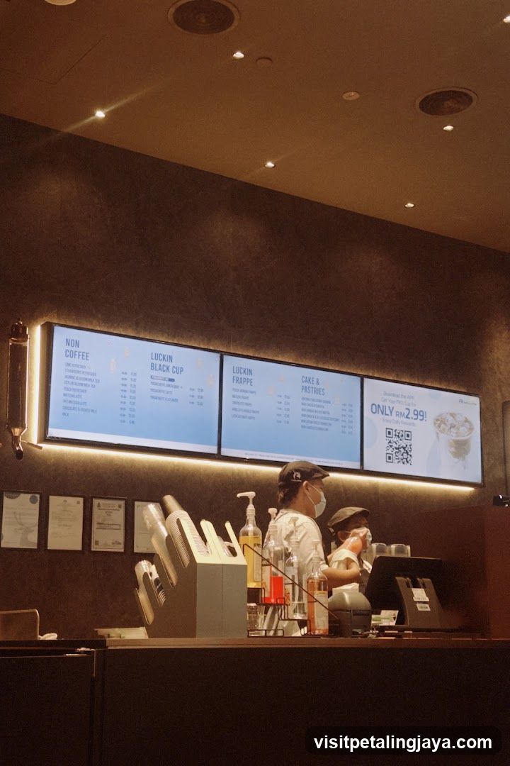 Coffee Shop Interior View