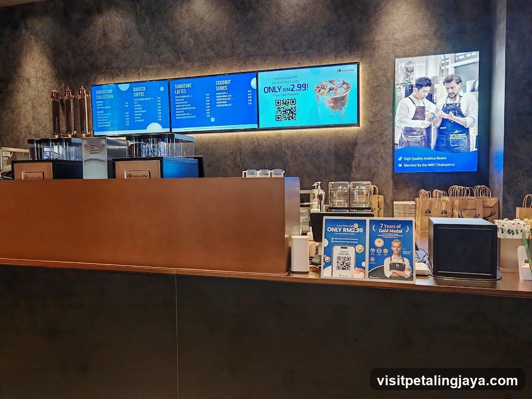 Coffee Shop Counter Interior
