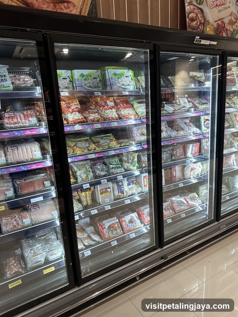Frozen Food Section