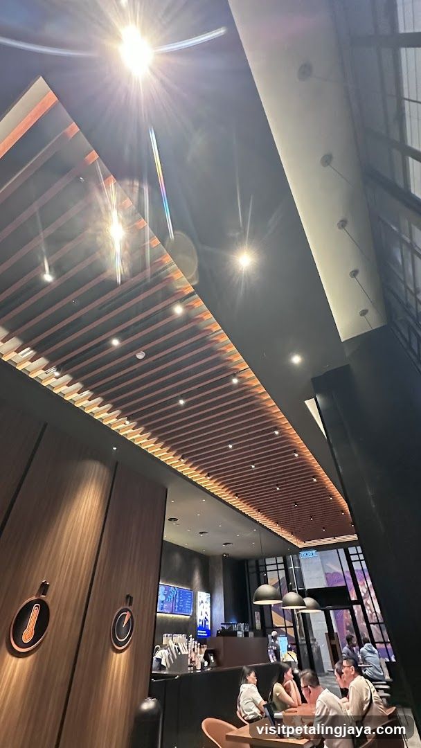 Interior of a modern cafe or restaurant