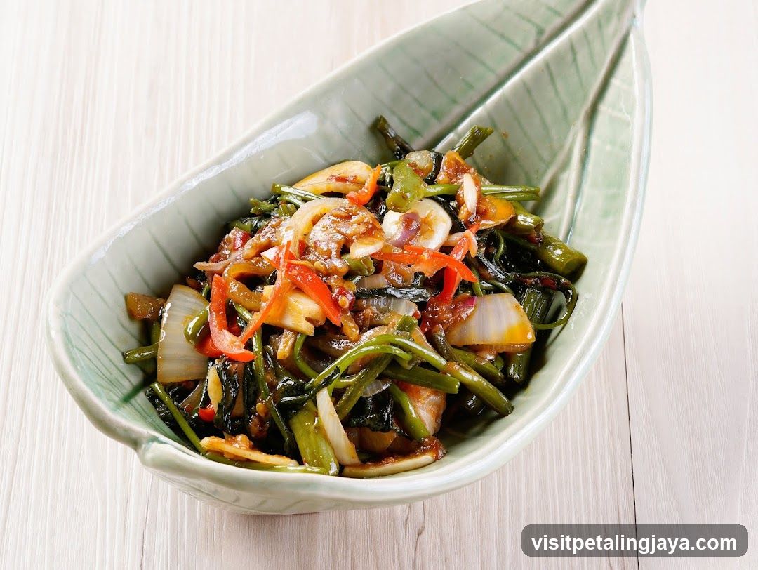 Stir-fried Greens with Onions and Peppers