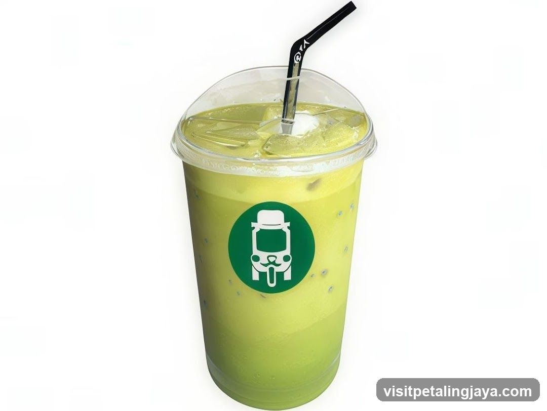 Matcha Latte in Cup