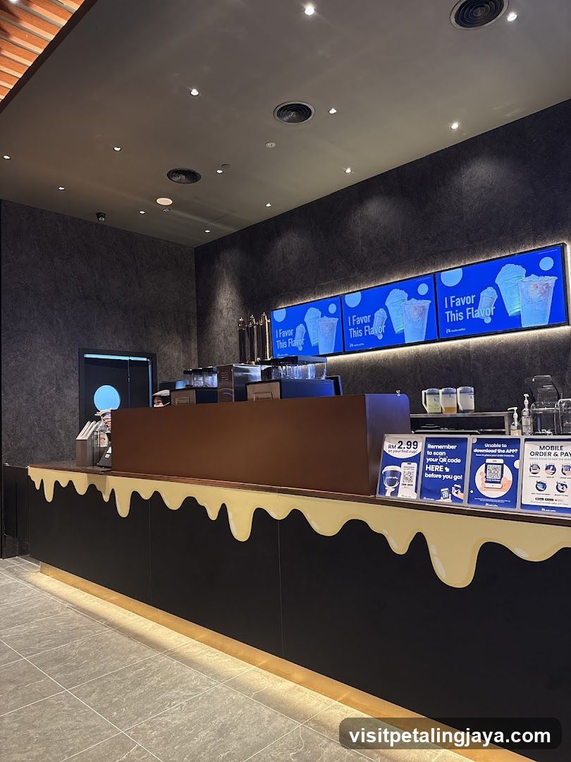 Beverage Shop Interior Counter