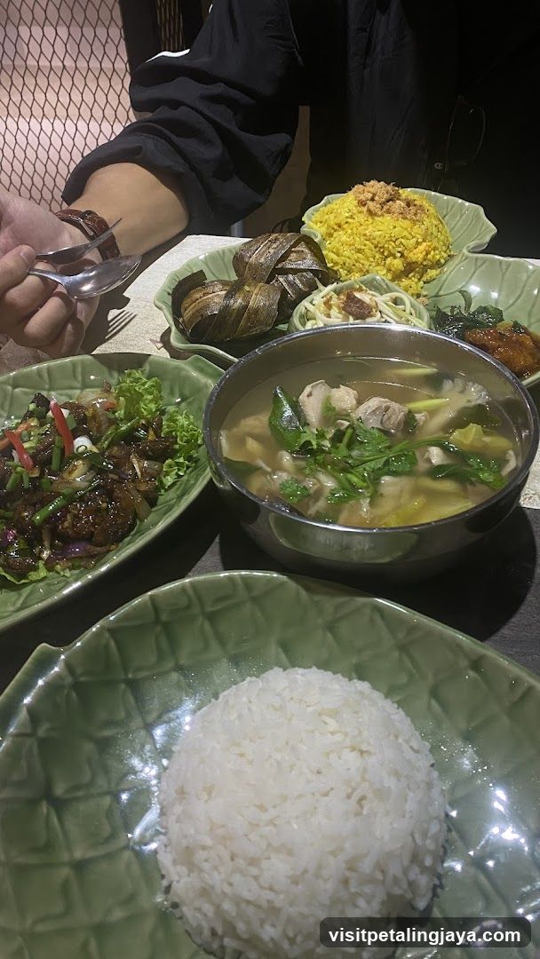 Thailand-style meal spread
