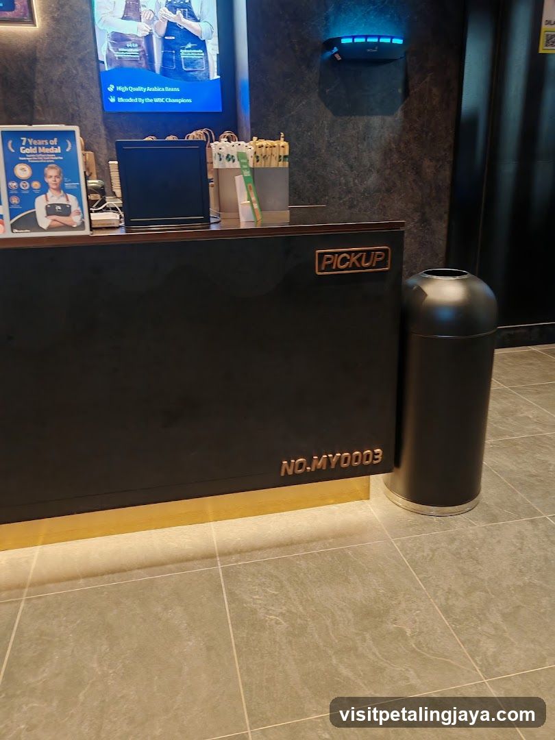 Interior Pickup Counter
