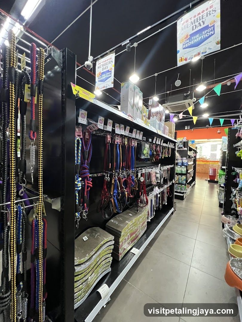 Pet Supplies Store Interior