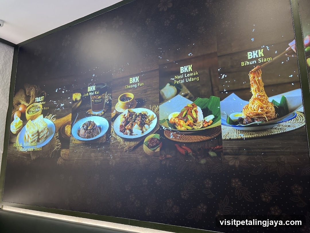 BKK Food Display Board