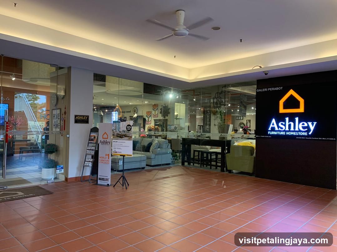 Ashley Furniture Store Interior