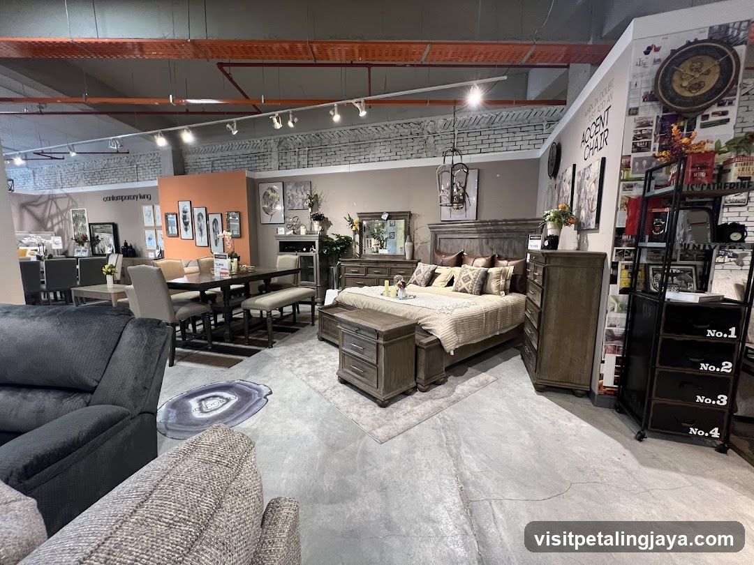 Furniture Store Interior Display