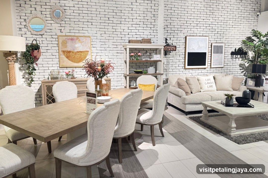 Furniture Store Interior Display