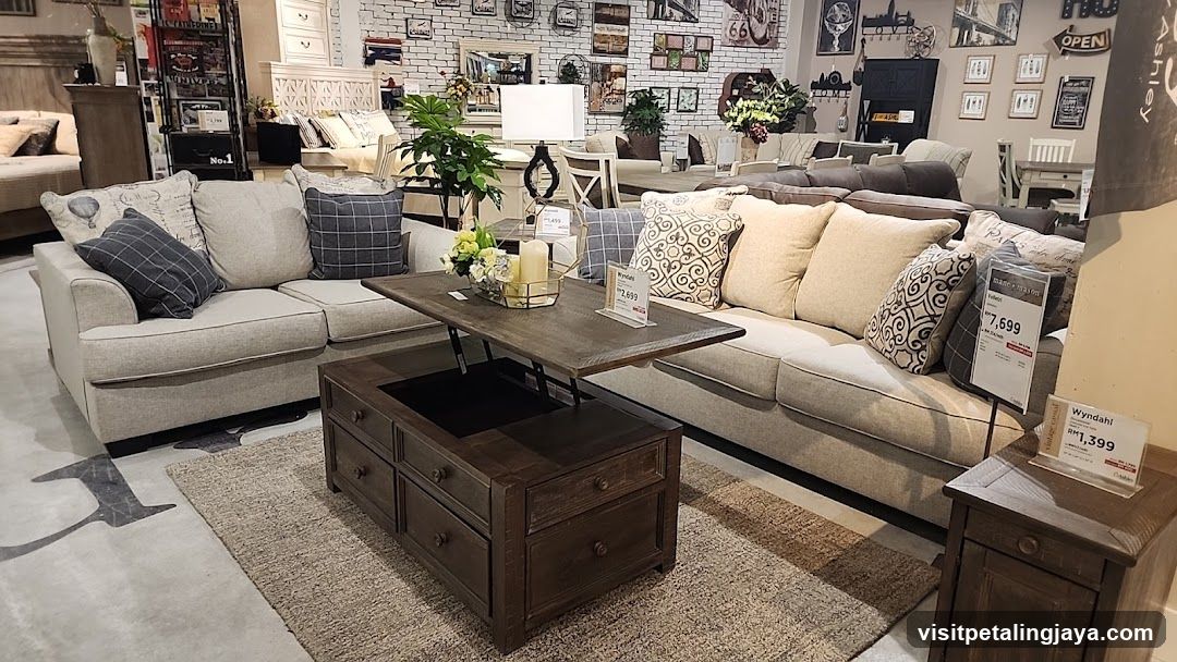 Furniture Store Interior Display