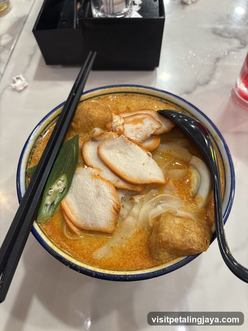 Bowl of Curry Laksa