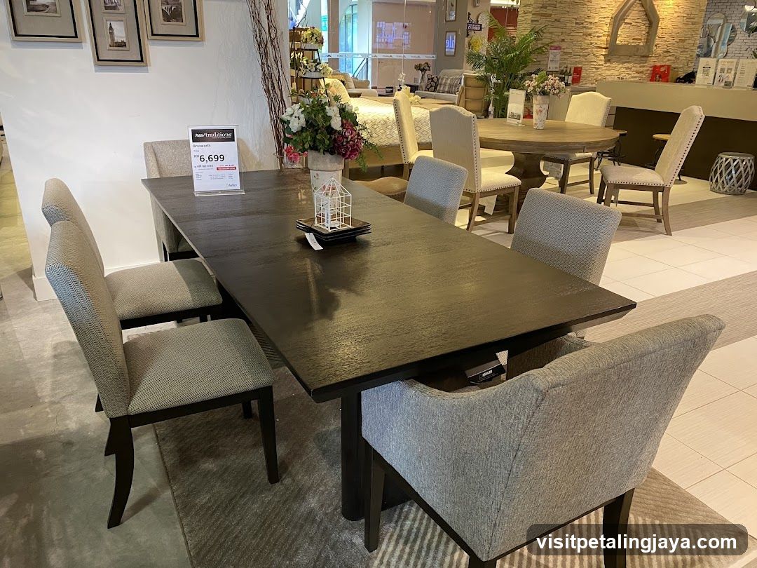 Dining Room Furniture Display