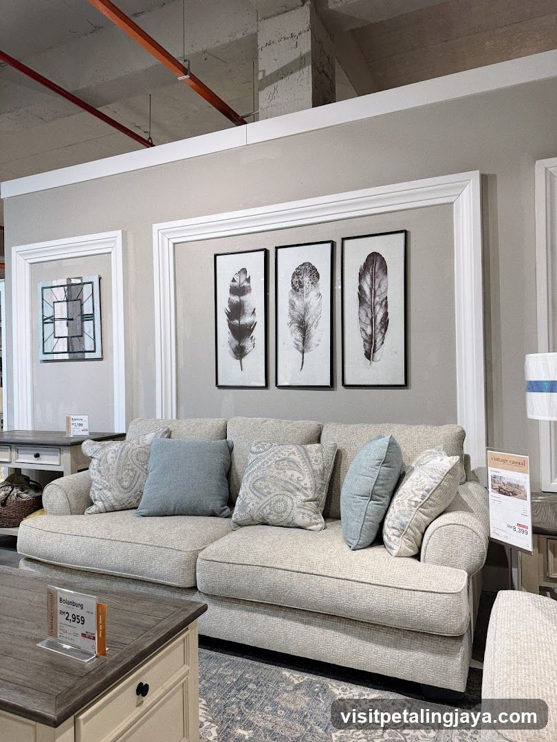 Furniture Store Interior Display