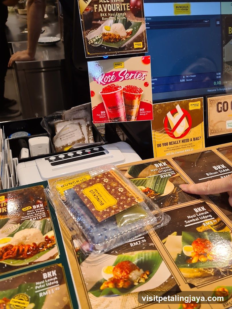 Bunkus Food Counter Display