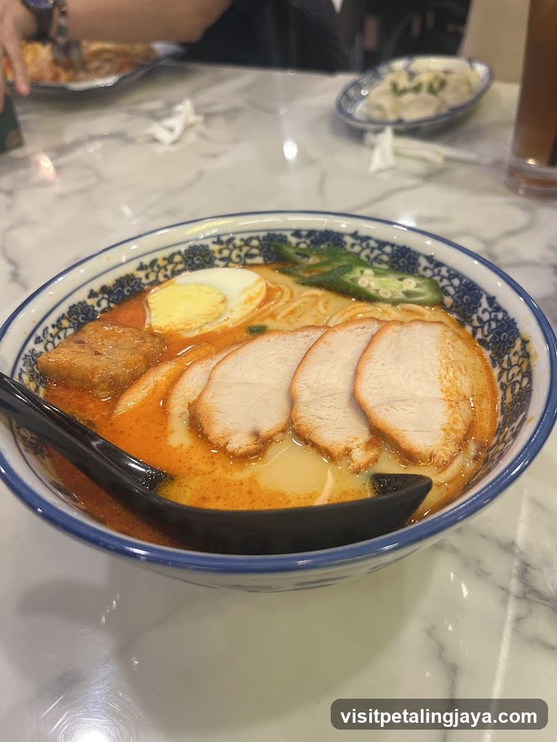 Ramen Bowl with Pork Slices and Egg