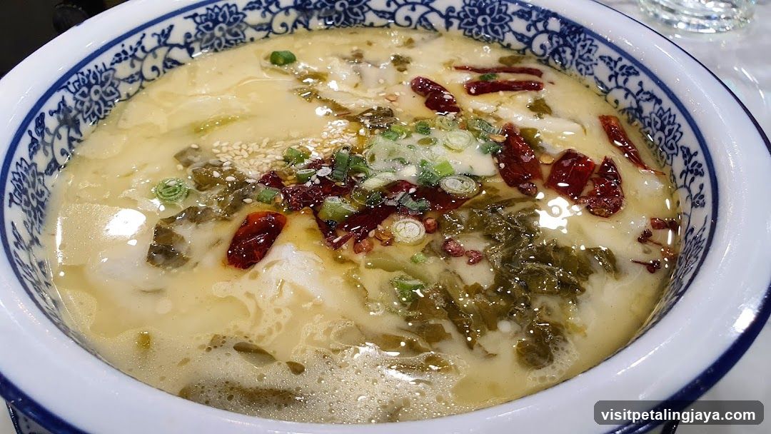 Spicy Fish Soup with Preserved Vegetables