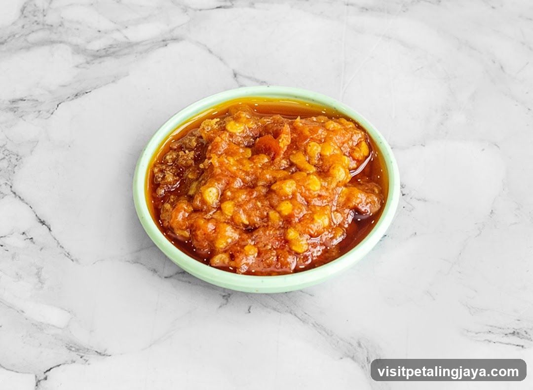 Bowl of Tomato and Corn Sauce